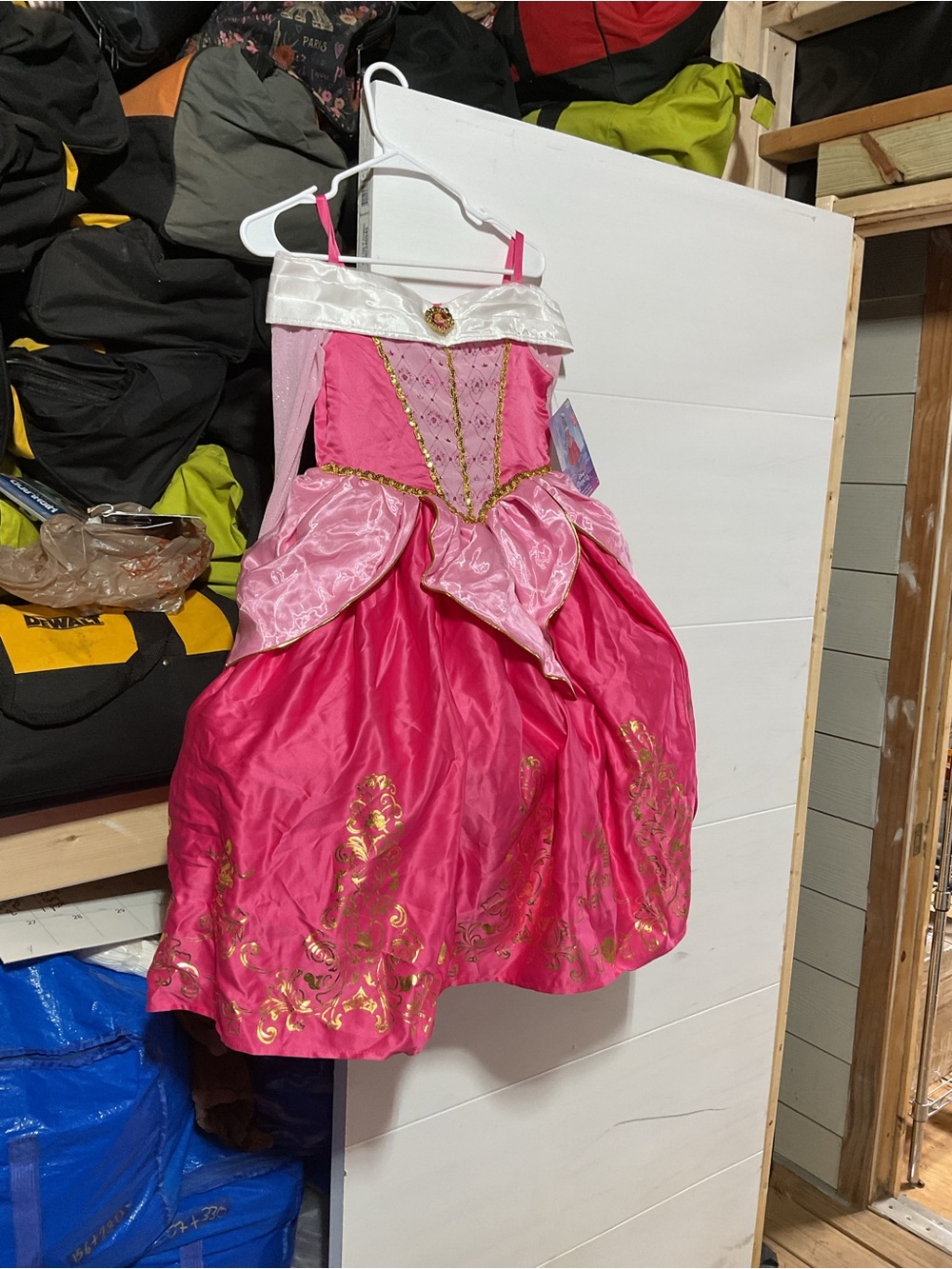 Pink Princess Ball Gown Kids Costume